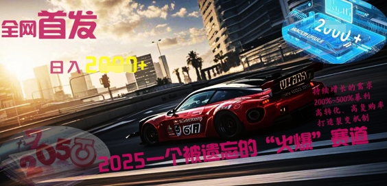 全网首发：2025一个被遗忘的“火爆”赛道轻松日入多张-源创文化