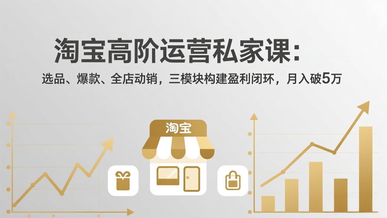 淘宝高阶运营私家课(更新26年4月18-源创文化