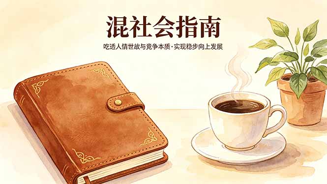 付费文章：混社会指南，吃透人情世故与竞争本质，实现稳步向上发展-源创文化