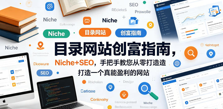 目录网站创富指南,Niche+SEO,手把手教您从零打造打造一个真能盈利的网站【原创双语字幕】-源创文化