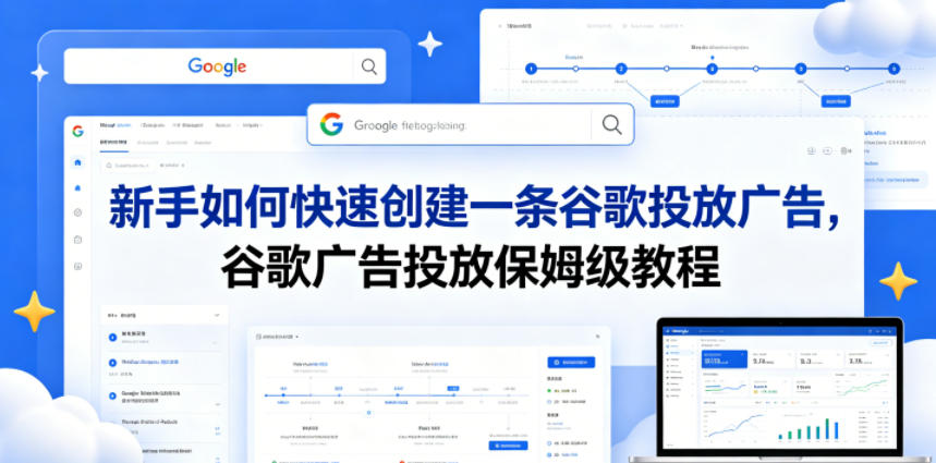 新手如何快速创建一条谷歌投放广告，谷歌广告投放保姆级教程-源创文化
