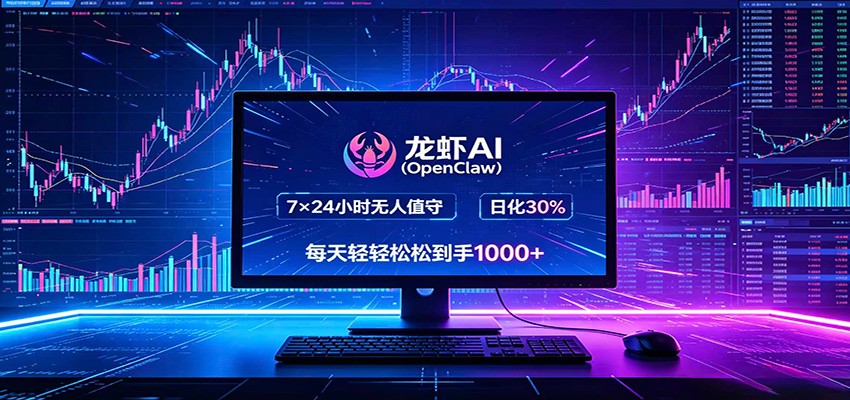 龙虾AI(OpenClaw)全自动挂机，智能操控电脑高效执行任务，每天轻松到手四位数-源创文化