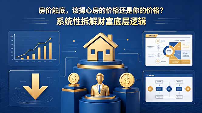 付费文章：房价触底，该操心房的价格还是你的价格？系统性拆解财富底层逻辑-源创文化