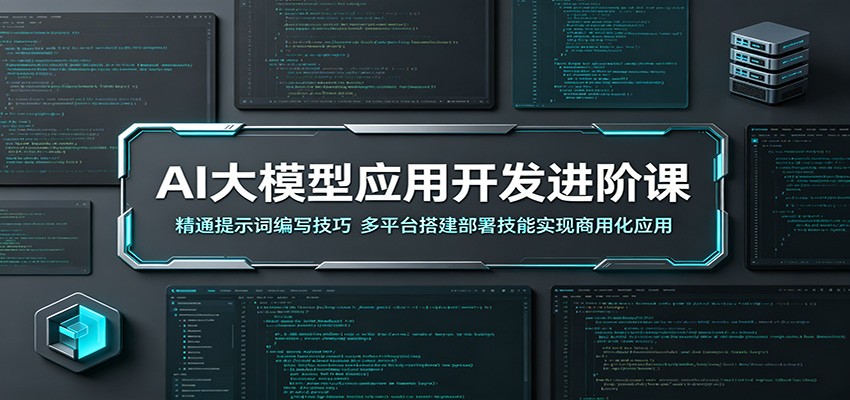 AI大模型应用开发进阶课：精通提示词编写技巧，多平台搭建部署技能实现商用化应用-源创文化