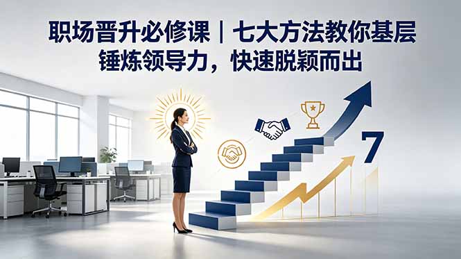 付费文章：职场晋升必修课｜七大方法教你基层锤炼领导力，快速脱颖而出-源创文化