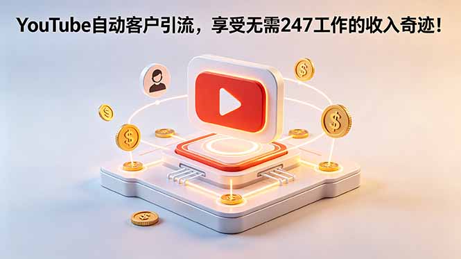 YouTube 自动客户引流，享受无需 247 工作的收入奇迹！【原创双语字幕】-源创文化