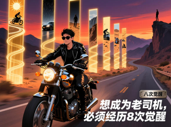付费文章：想成为老司机，必须经历8次觉醒-源创文化