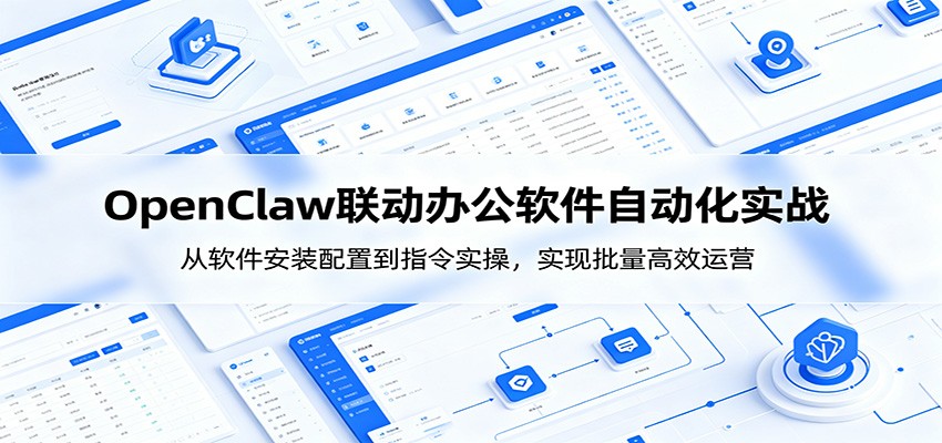 OpenClaw自动化实操课:从软件安装配置到指令实操,实现批量高效运营-源创文化