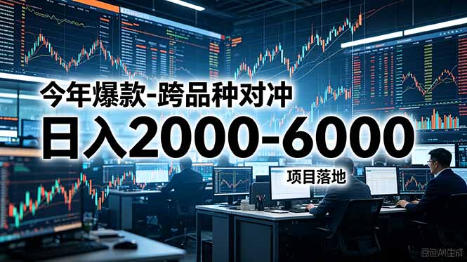 今年爆款-跨品种对冲日入2000-6000,项目落地!-源创文化