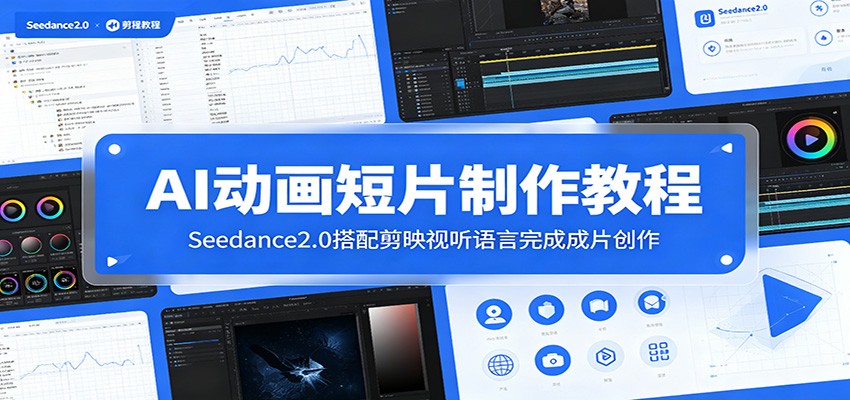 AI动画短片制作教程：Seedance2.0搭配剪映视听语言完成成片创作-源创文化