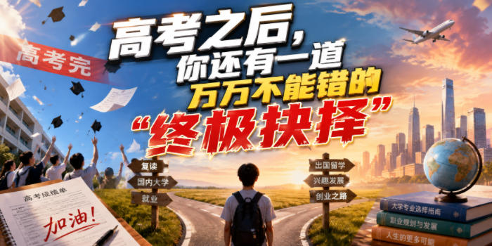 付费文章:高考之后,你还有一道万万不能错的“终极抉择”-源创文化