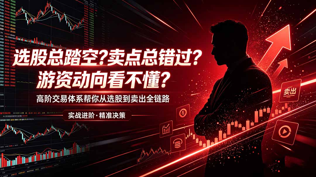 选股总踏空?卖点总错过?游资动向看不懂?高阶交易体系帮你从选股到卖出全链路(更新6月-源创文化