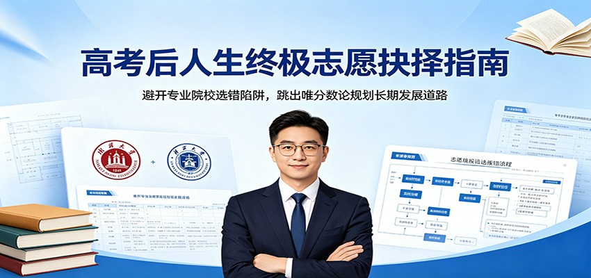 高考后人生终极志愿抉择指南:避开专业院校选错陷阱,跳出唯分数论规划长期发展道路-源创文化