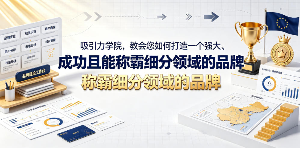 吸引力学院，教会您如何打造一个强大、成功且能称霸细分领域的品牌！【原创双语字幕】-源创文化