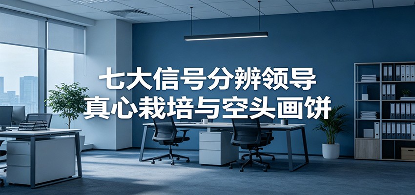 付费文章《七大信号分辨领导真心栽培与空头画饼》读懂管理背后人性逻辑-源创文化
