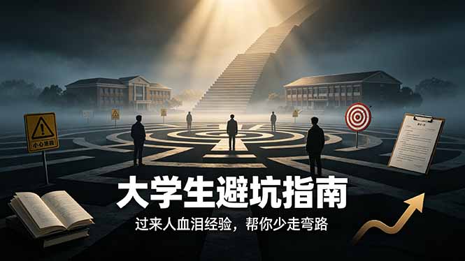 付费文章：大学生避坑指南 ，过来人血泪经验，帮你少走弯路-源创文化