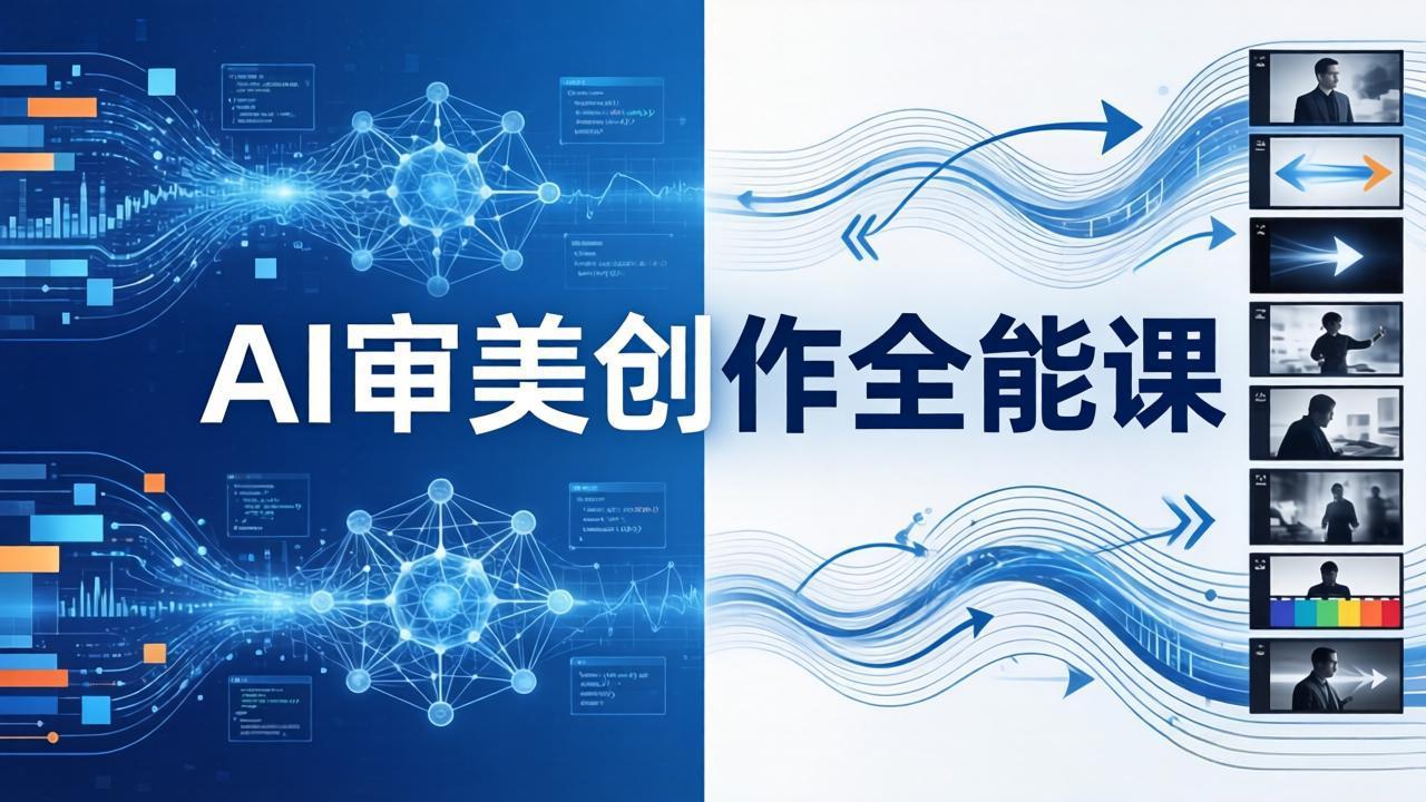 AI审美创作全能课-更新0706：MJ+Seedance+模型训练+影视分镜+编剧，一站式掌握AI艺术创作-源创文化