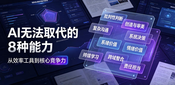 付费文章：AI无法取代的8种能力-源创文化