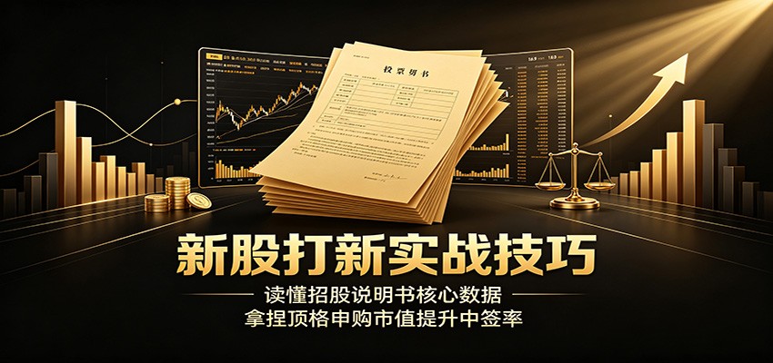 新股打新实战技巧：读懂招股说明书核心数据，拿捏顶格申购市值提升中签率-源创文化