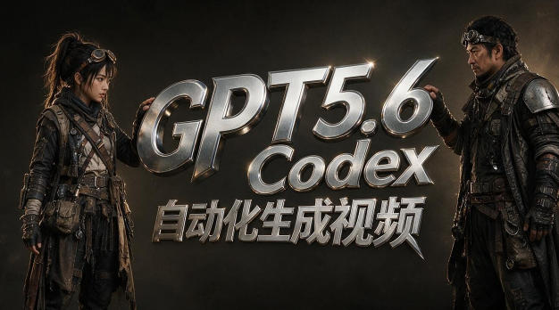 GPT5.6+Codex自动化生成视频全流程实战，从提示词设计、角色设定、封面海报，到视频生成思路与自动化工作流-源创文化
