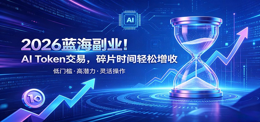 AI Token算力赛道！普通人可入局的数字副业，零门槛快速起步-源创文化