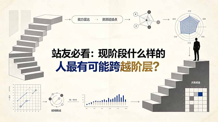 付费文章：站友必看：现阶段什么样的人最有可能跨越阶层?-源创文化