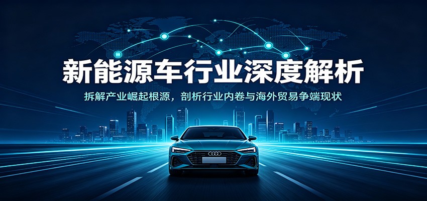 新能源车行业深度解析：拆解产业崛起根源，剖析行业内卷与海外贸易争端现状-源创文化