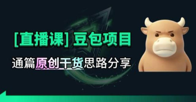 【直播课】原创思路打豆包项目,全是独家思路分析-源创文化