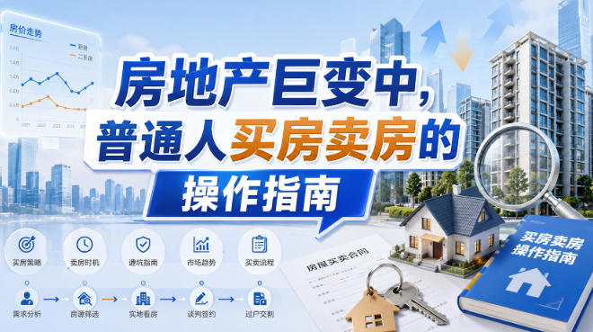 付费文章:房地产巨变中,普通人买房卖房的操作指南【上篇+下篇】-源创文化