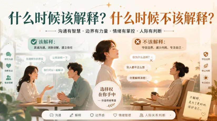 付费文章:什么时候该解释?什么时候不该解释?-源创文化