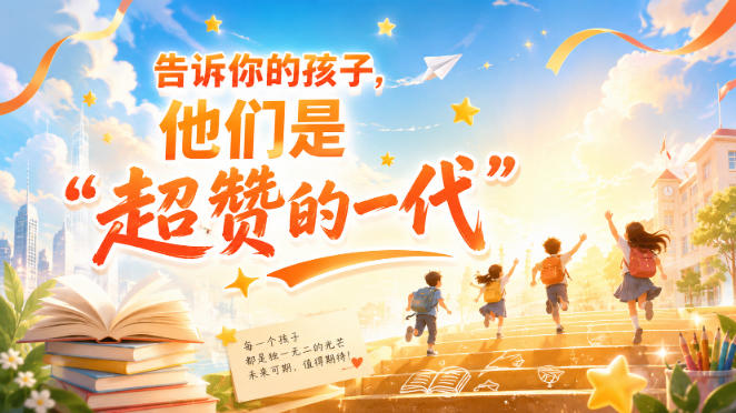 某付费社群专属文章:告诉你的孩子,他们是“超赞的一代”。-源创文化