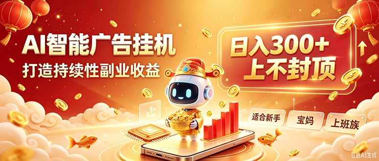 告别手动干活!AI自动化,解锁线上被动收益-源创文化
