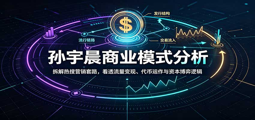 孙宇晨商业模式分析：拆解热搜营销套路，看透流量变现、代币运作与资本博弈逻辑-源创文化