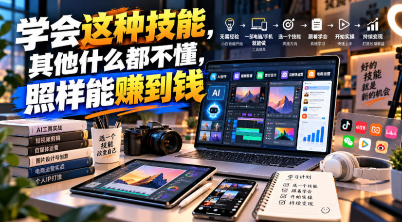某公众号付费文章:学会这种技能,其他什么都不懂,照样能賺到钱-源创文化