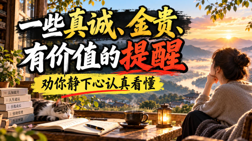 付费文章：一些真诚、金贵、有价值的提醒，劝你静下心认真看懂-源创文化