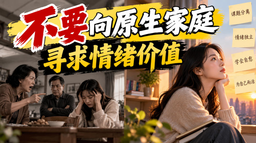 某公众号付费文章:不要向原生家庭寻求情绪价值-源创文化