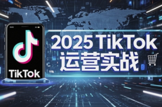 2025TikTok电商运营，掌握TikTok店铺运营核心技巧，实现低成本高转化-源创文化