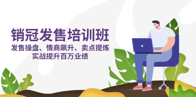 （14203期）销冠 发售培训班：发售 操盘+情商 飙升+卖点 提炼，实战提升百万业绩-源创文化